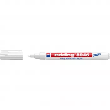 EDDING permanent penna Ready White Industry Pen E-8046