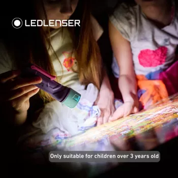 LEDLENSER Kidbeam4 barnficklampa lila