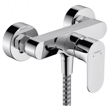 Hansgrohe Rebris S ettgreppsblandare för dusch för utanpåliggande montering, krom