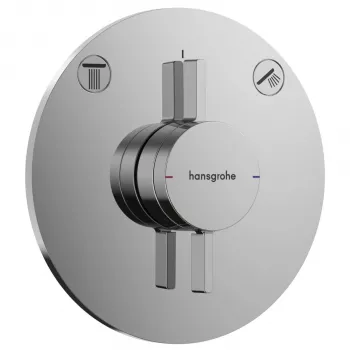 Hansgrohe DuoTurn S dold blandare, 2 funktioner, krom
