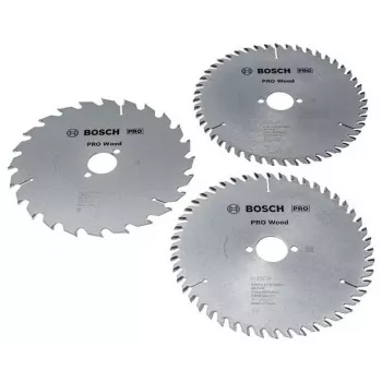 BOSCH Power Tools PRO träcirkelsågblad 190 mm (3-pack förmån)