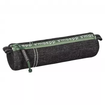 BRUNNEN s'maepp Street Style pennfodral, svart, polyester, dragkedja