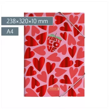 BRUNNEN Fruity Love Collection mapp A4 rosa/röd, 1 st (1041604522)