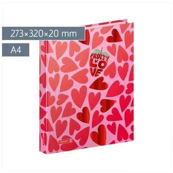 Brunnen Fruity Love ringpärm rosa