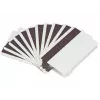 ARTDEV tomt PVC-kort - 30 mil 0,76 mm med oprogrammerad Hi-Co-magnetremsa - vit