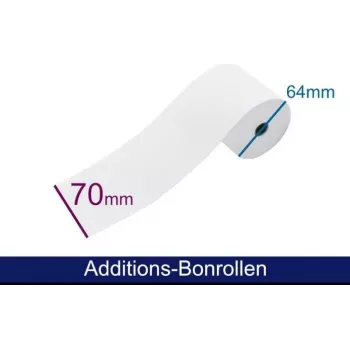 ARTDEV additionsrullpapper - standardpapper HF 69-70 64 12 B/D/K ca 40 m