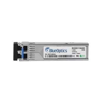 BlueOptics BO05C13620D kompatibel med Ruckus SFP-1G-LX-20KM SFP-transceiver, LC Duplex, 1000BASE-LX, 20 km, singlemodefiber