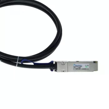 BlueOptics 100G QSFP28 passiv Direct Attach Copper-kabel 5m svart