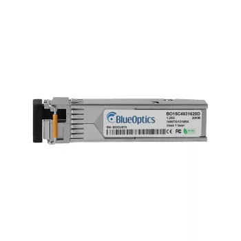 BlueOptics BO15C4931620D SFP-transceiver, LC Simplex, 1000BASE-BX-D, 20 km, kompatibel med TP-Link SFP-BXD43-20KM