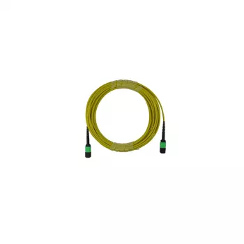 BlueOptics kompatibel HPE P45731-B21 fiberoptisk trunkkabel, MPO/APC till MPO/APC, singelmode OS2, 3 meter, 12 fibrer, LSZH, gul