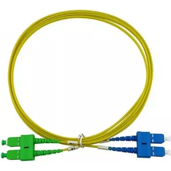 BlueOptics Duplex fiberoptisk patchkabel SC-UPC till SC-APC singlemode OS2 2 meter