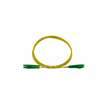 BlueOptics Fiber Optic Patch Cord Duplex LC-APC till LC-APC Single-Mode OS2 3,0 m