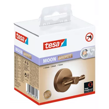 tesa MOON Bronze badrockskrok, självhäftande, metall PVD-belagd (40604-00000-00)