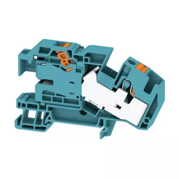 Weidmueller AITB 16 BB NDT BL Installation Terminal Block, 400 V, Blue