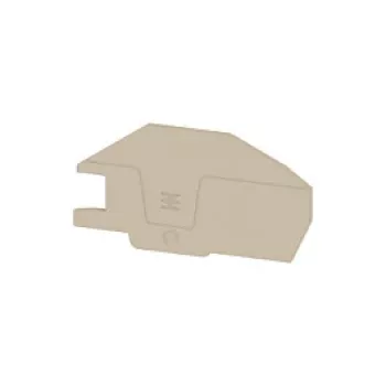 Weidmüller AEP ITB 16 BB 2C ändplatta – 20 st – Wemid – beige – V0 – 3,45 g