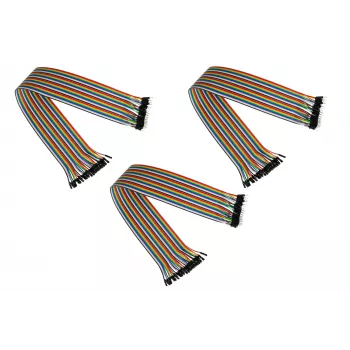 Kabelmeister jumper wire 40-pin avtagbara ledningar för Arduino, Raspberry Pi m.fl., male till female