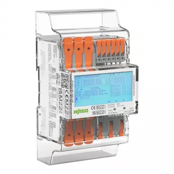 WAGO 879-3020 4PS digital trefas energimätare 65 A MID-kompatibel