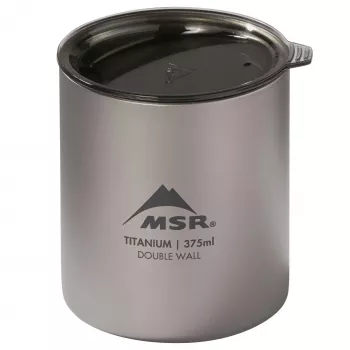 MSR Titan Double Wall mugg 375 ml – resekåsa