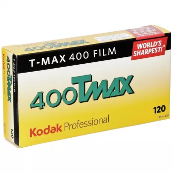 Kodak TMY 400 T-Max 120 svartvit negativfilm, 5-pack