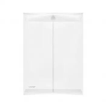 FolderSys 10 dokumentfickor transparenta släta A4