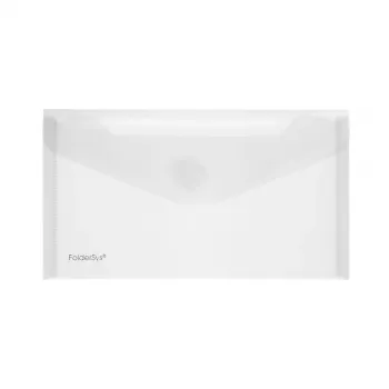 FolderSys dokumentficka DIN lång transparent 10-pack