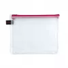 Foldersys B6 zippåse transparent PVC dokumentpåse