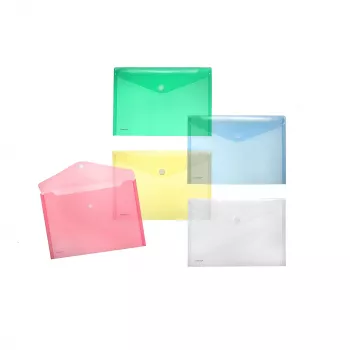 FolderSys dokumentficka 40101-94 DIN A4 liggande assorterade 10 st/förpackning