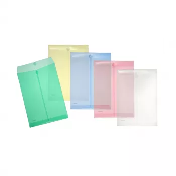 FolderSys 10 dokumentfickor assorterade släta A4