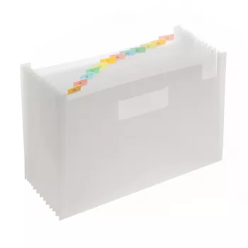 FolderSys utökningsmapp 12 fack transparent