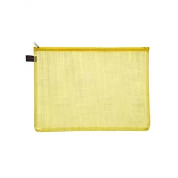 FolderSys 10 A4 dokumentfickor med dragkedja transparenta