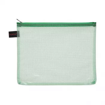 Foldersys 10 A5 dragkedjepåsar transparent PVC