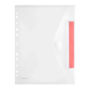 FolderSys dokumentficka A4 transparent 10-pack