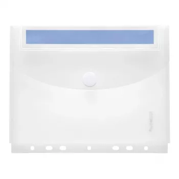 FolderSys 10 dokumentfickor Index transparent matt A5