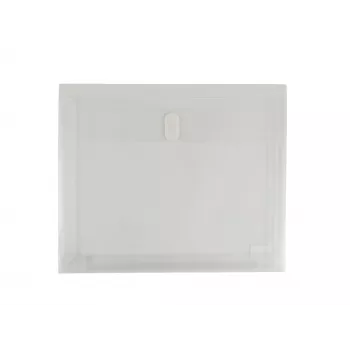 FolderSys 10 dokumentfickor transparent släta A4
