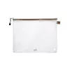 FolderSys A4 blixtlåspåse transparent PVC 0,18 mm