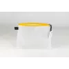 FolderSys dokumentblixtlåspåse A5 transparent/gul 0,28 mm 1 st.