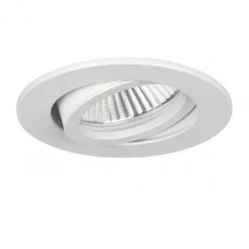 Brumberg TIRREL rund infälld LED-strålkastare 13W 12V vit vridbar