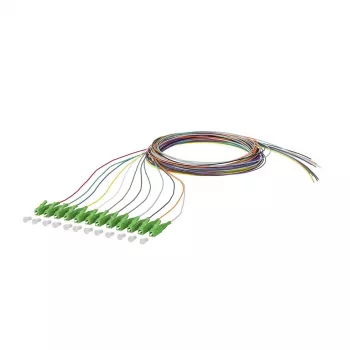 METZ CONNECT OpDAT LC/APC-pigtail OS2, 12 färger, förpackning med 12 st
