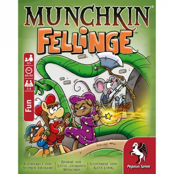 Pegasus Spiele Munchkin Fellinge (Demented Dungeons) expansion kortspel
