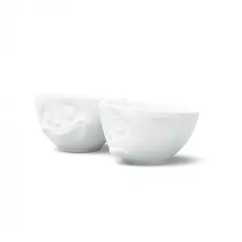 FIFTYEIGHT PRODUCTS skålset 200ml - Happy & Oh Please White