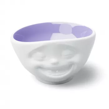 FIFTYEIGHT PRODUCTS skål 500ml - Laughing Face Inside Lavender