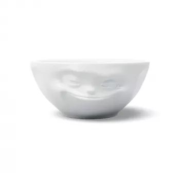 FIFTYEIGHT PRODUCTS skål 350 ml – Grinning White