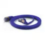 wantecWire CAT6A extra flat FTP patchkabel 1,0 m blå