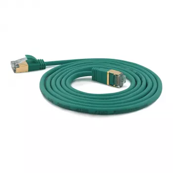 wantecWire patchkabel CAT7 extra tunn S/FTP grön 2,0 m