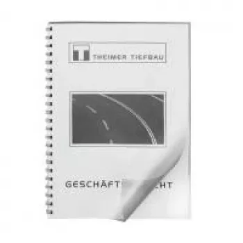 LMG Signaltechnologie 100 transparenta bindningsmappar A4 (UMT020M)