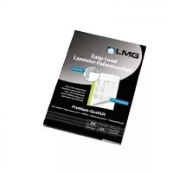 LMG Easyload lamineringsfickor A4 glansiga, 125 mikron, 100-pack