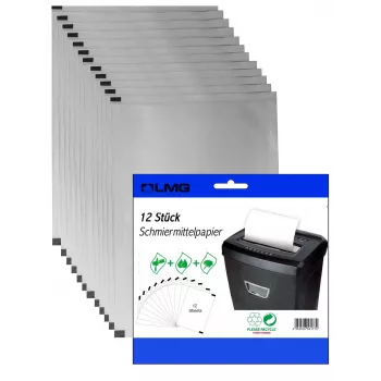 LMG Signaltechnologie dokumentförstörare smörjpapper (12 ark) - LMG-OELPAPIER