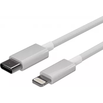 SHIVERPEAKS Flexline USB-C till Lightning-kabel, PD, vit, 1,0 m (FL31-13051)
