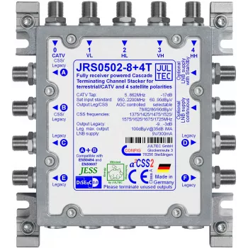 Jultec JRS0502-8+4T enkabelomvandlare
