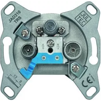 Jultec JAD310TRS genomgångs-antennuttag 3-hål 10dB diodavkopplat